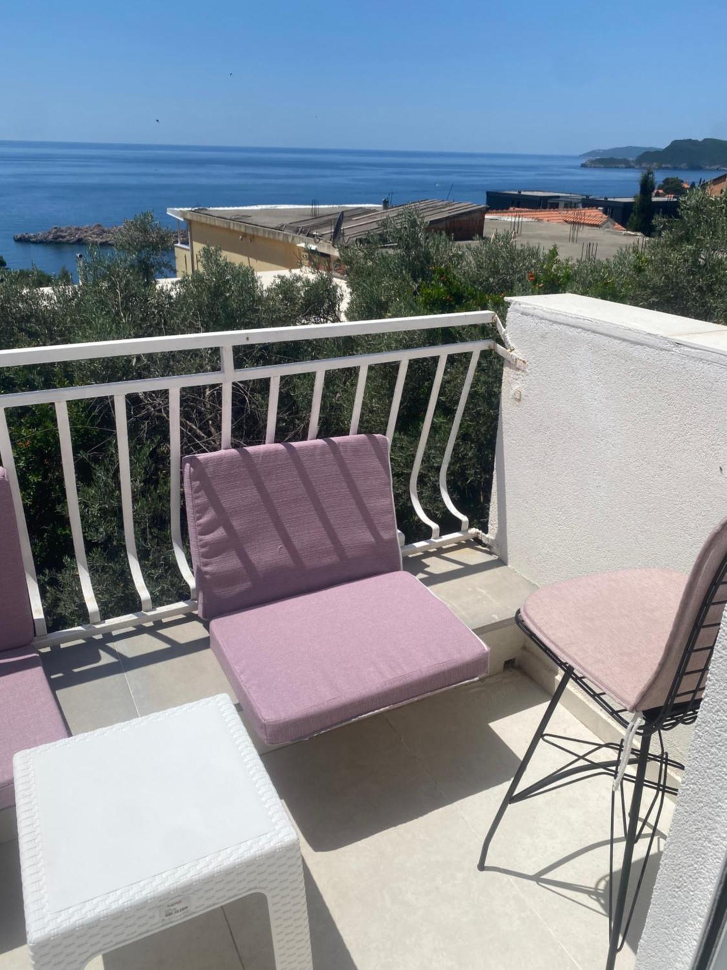 Apartman Lara Sveti Stefan Exterior foto